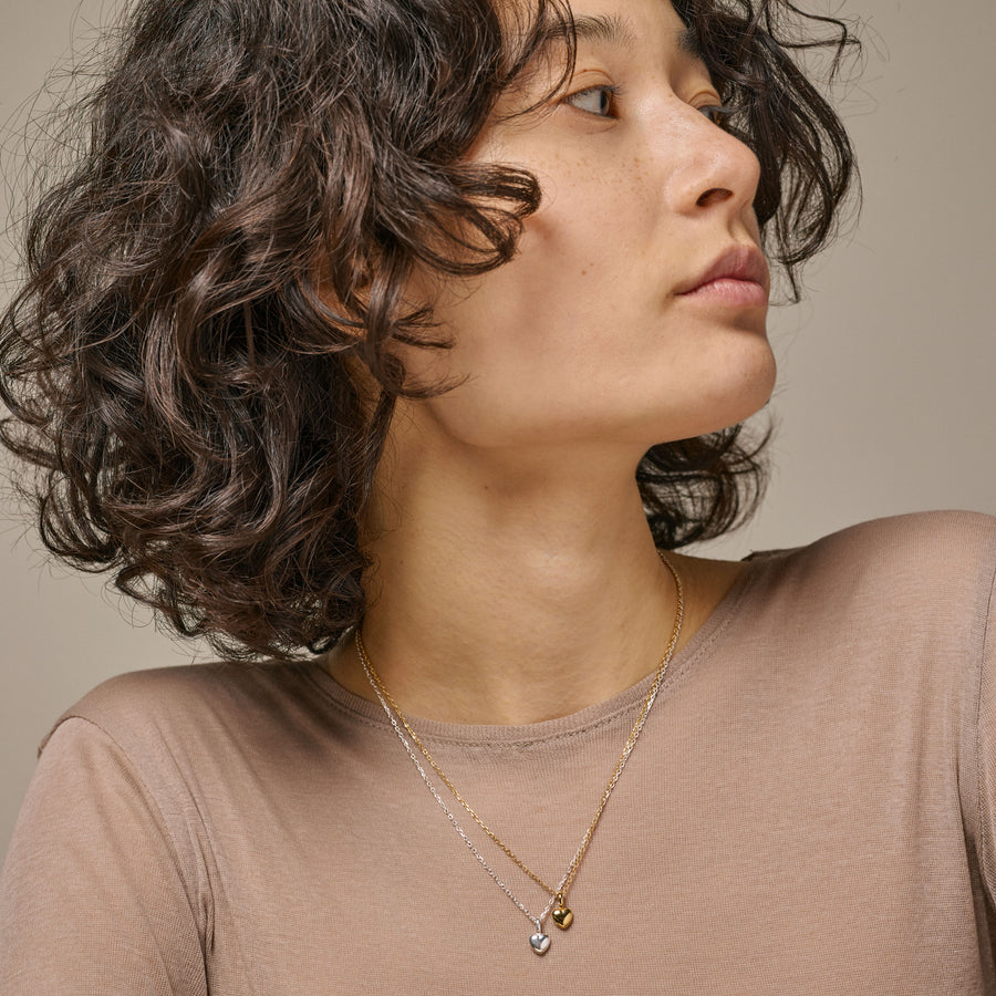 Amore Necklace - Recycled Sterling Silver