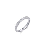 Pave Ring. 925 Sterling Silver