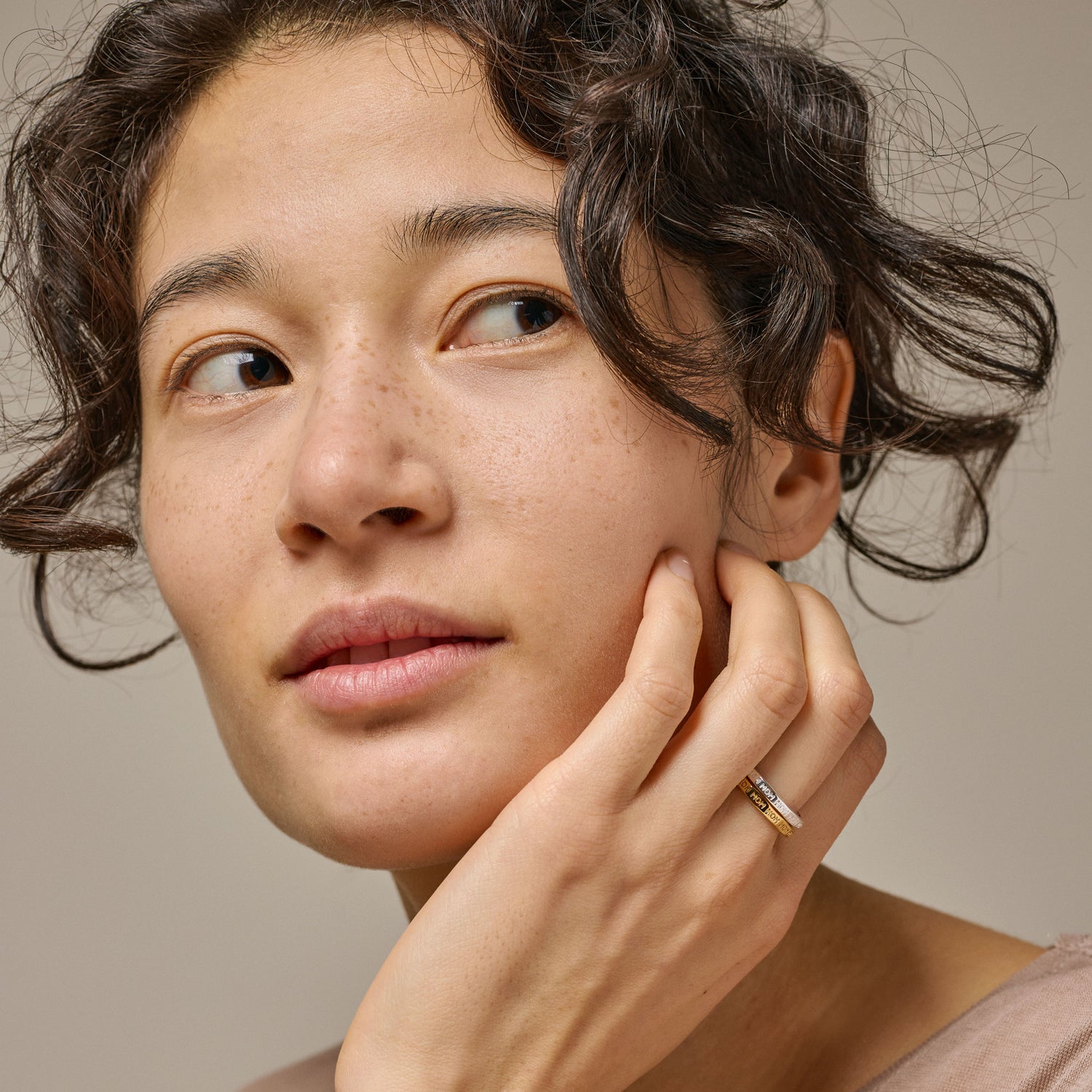 Mom Ring - Recycled Sterling Silver