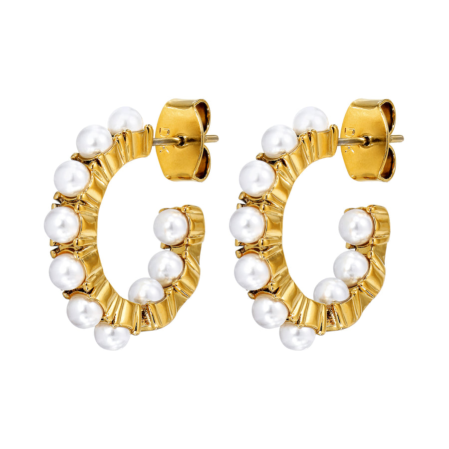 Raquel SG White Earrings