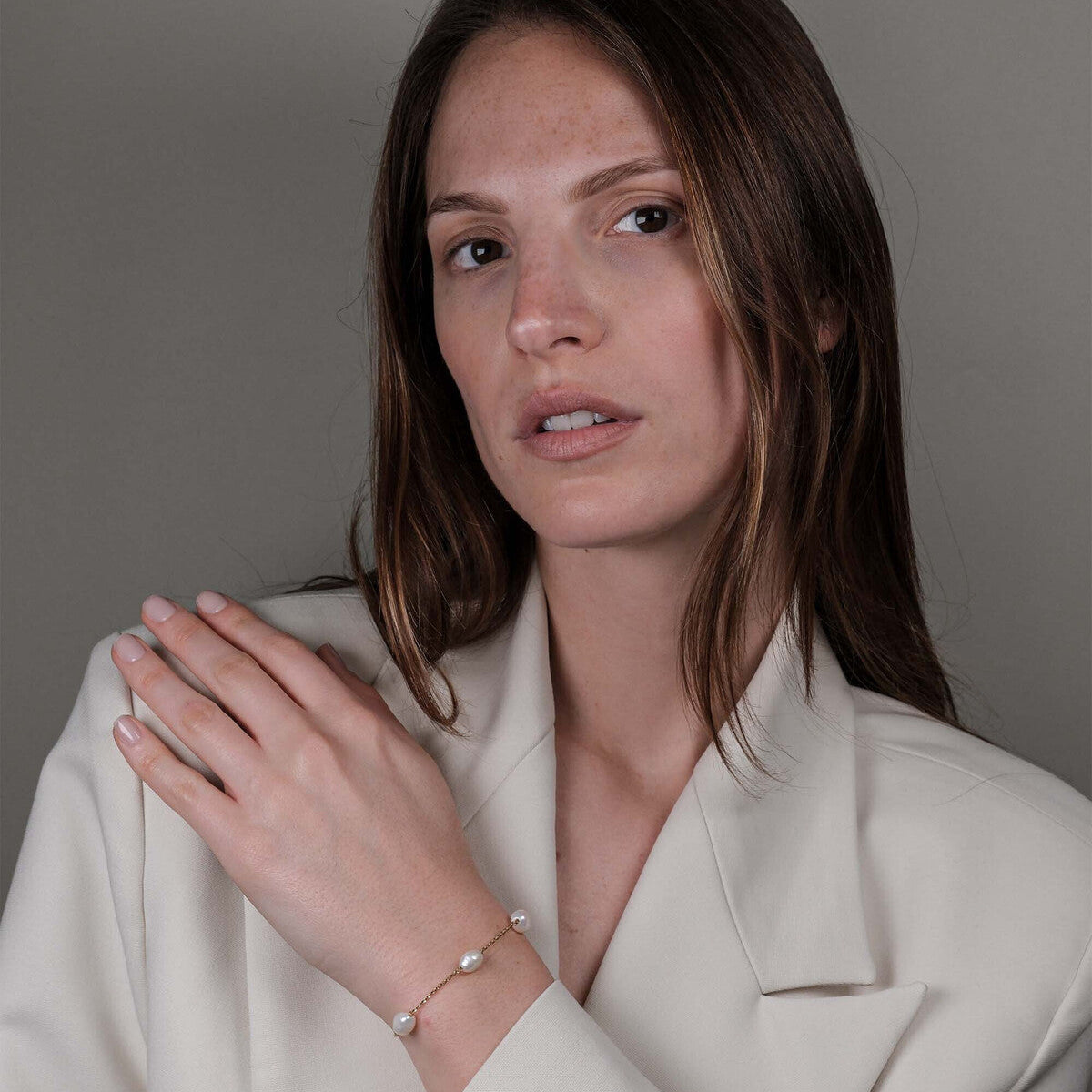 Trilogy Pearl Bracelet
