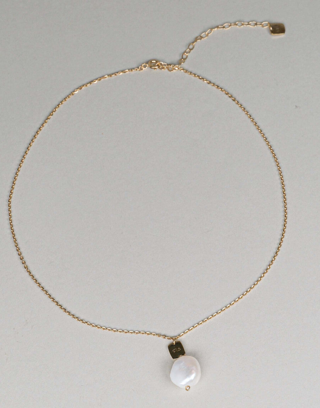 Necklace With Pearl Pendant