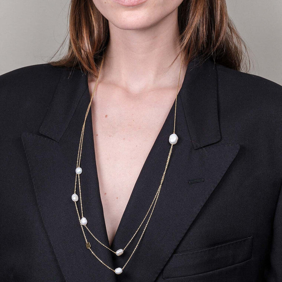 Opera Pearl Necklace