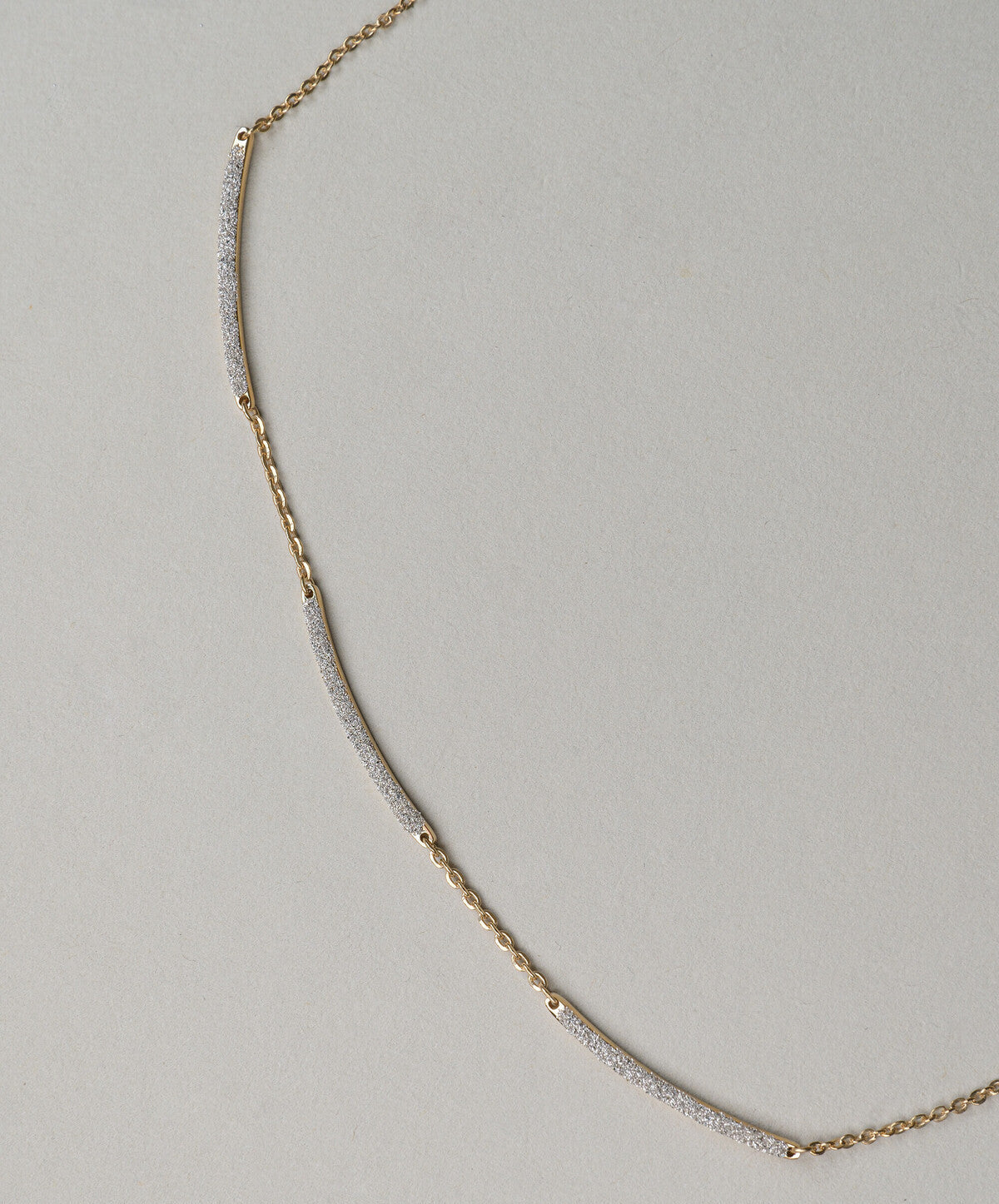 Demilune Tris necklace With Diamonds Necklace