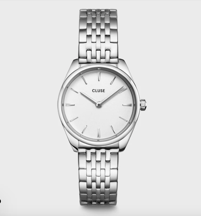 Féroce Mini Watch White - Silver CW11706