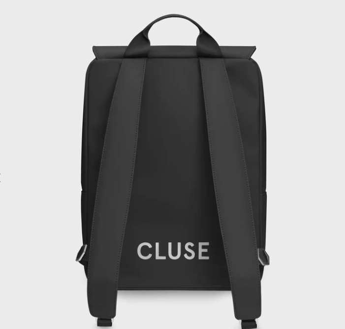 Cluse Backpack Black, Silver Colour