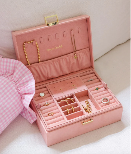 Louise Velvet Jewelery Box