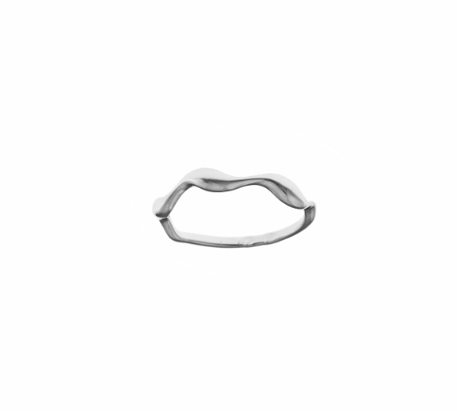 Sterling Silver Waves Ring