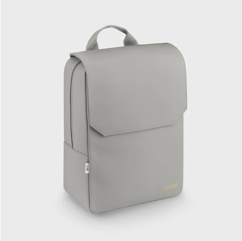 Nuitée Backpack, Light Grey, Gold Colour CX03609
