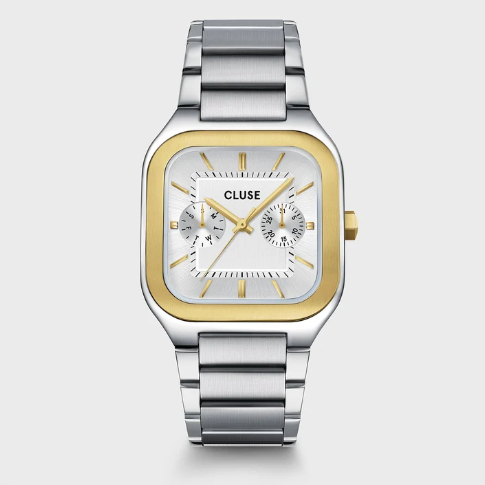 Quadrus Multifunction Watch Steel, Silver, Two-Tone
