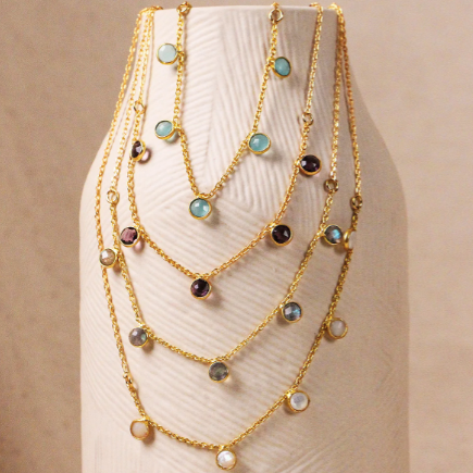 Loulou Crystal Necklace