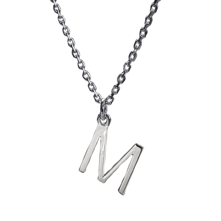 Initial Silver Necklace