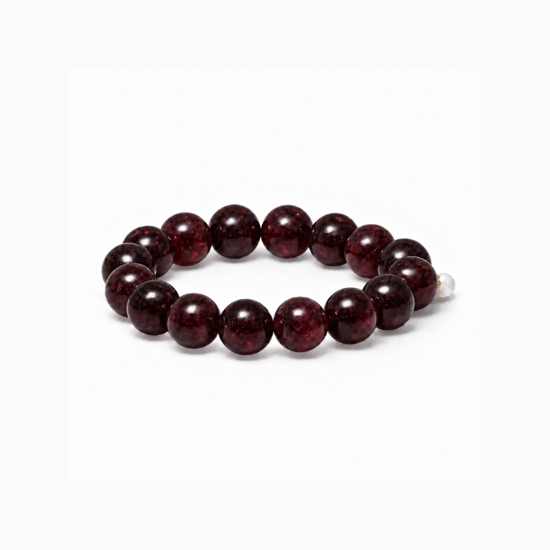 Chunky Garnet Bracelet