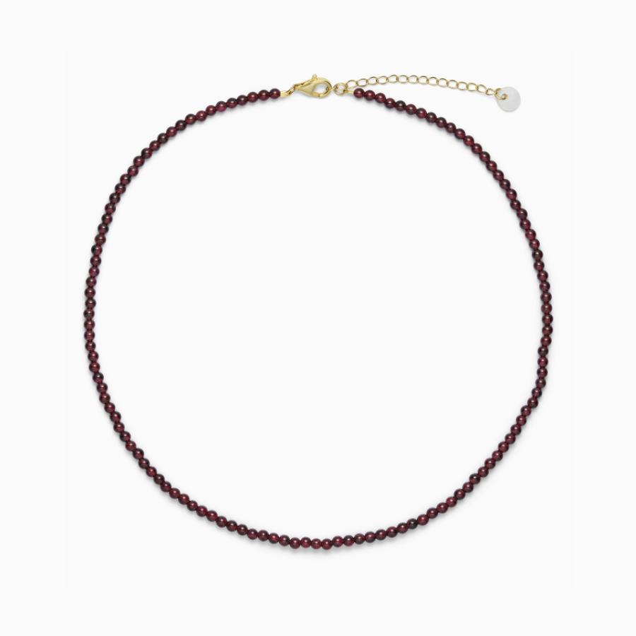 Luna Garnet Necklace