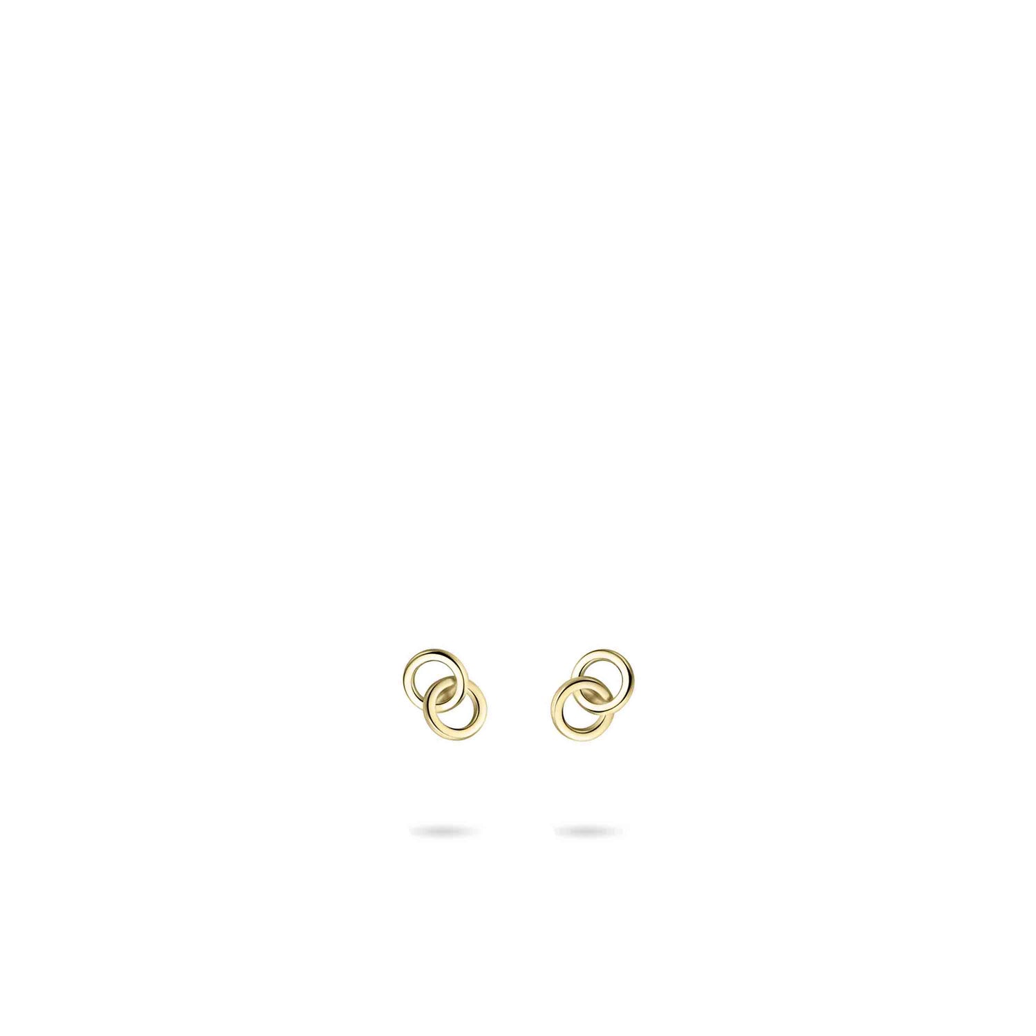 Interlinking 14k Gold Earrings
