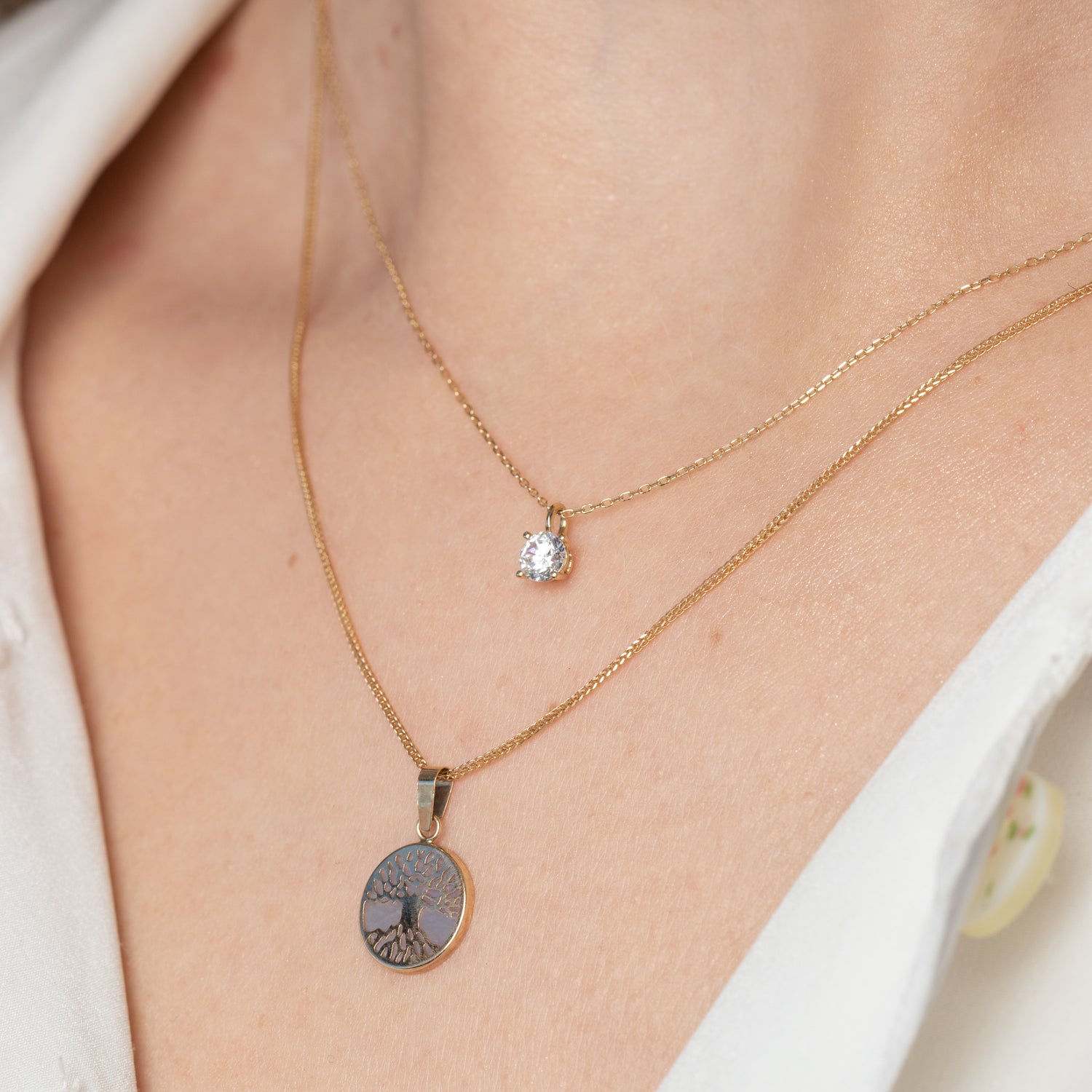 Brilliant 14k Yellow Gold Necklace