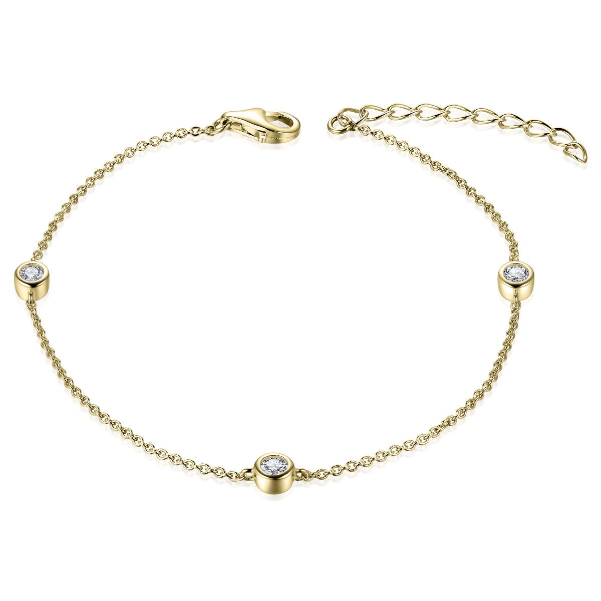 Bezel Stone Bracelet