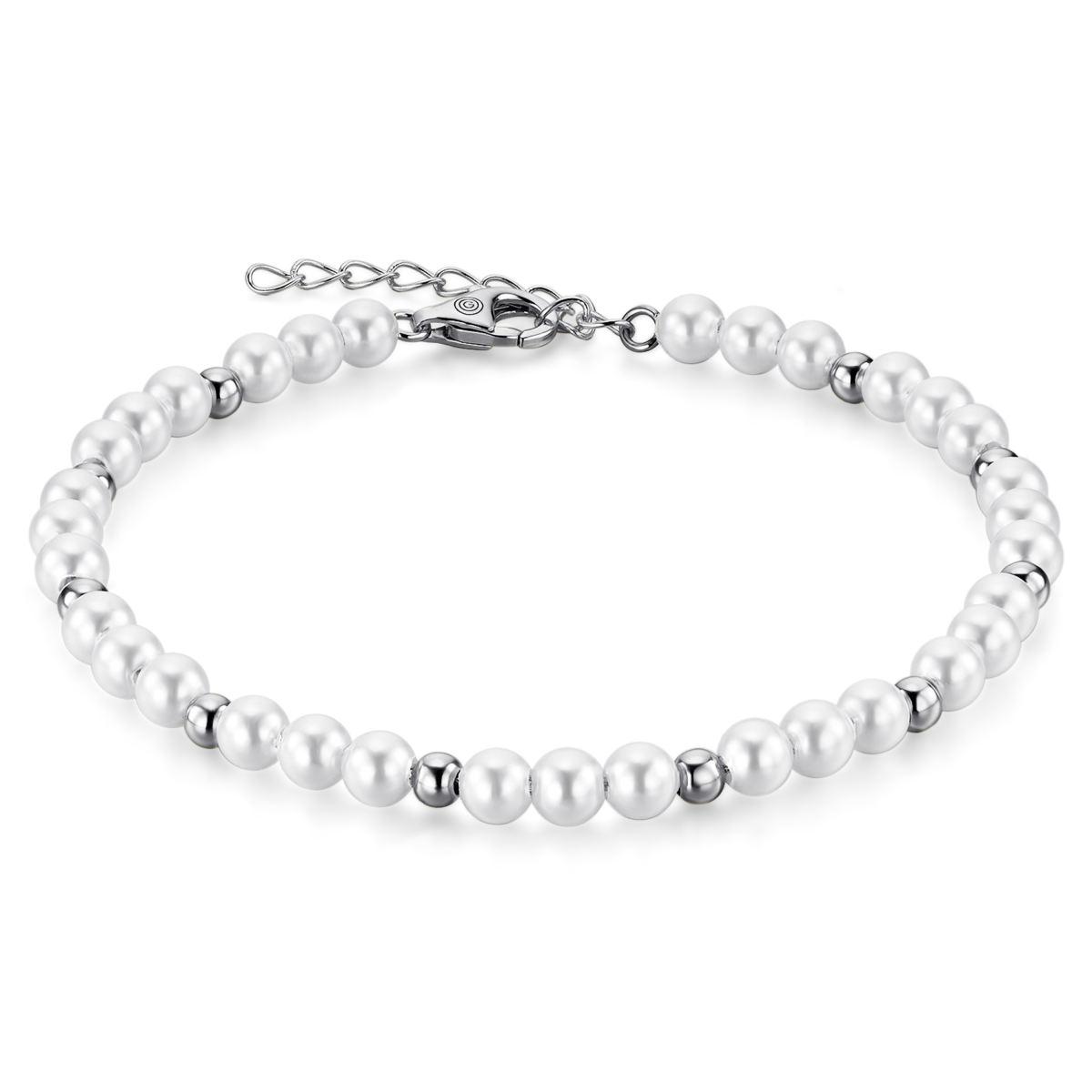 Lustre Pearl Bead Bracelet