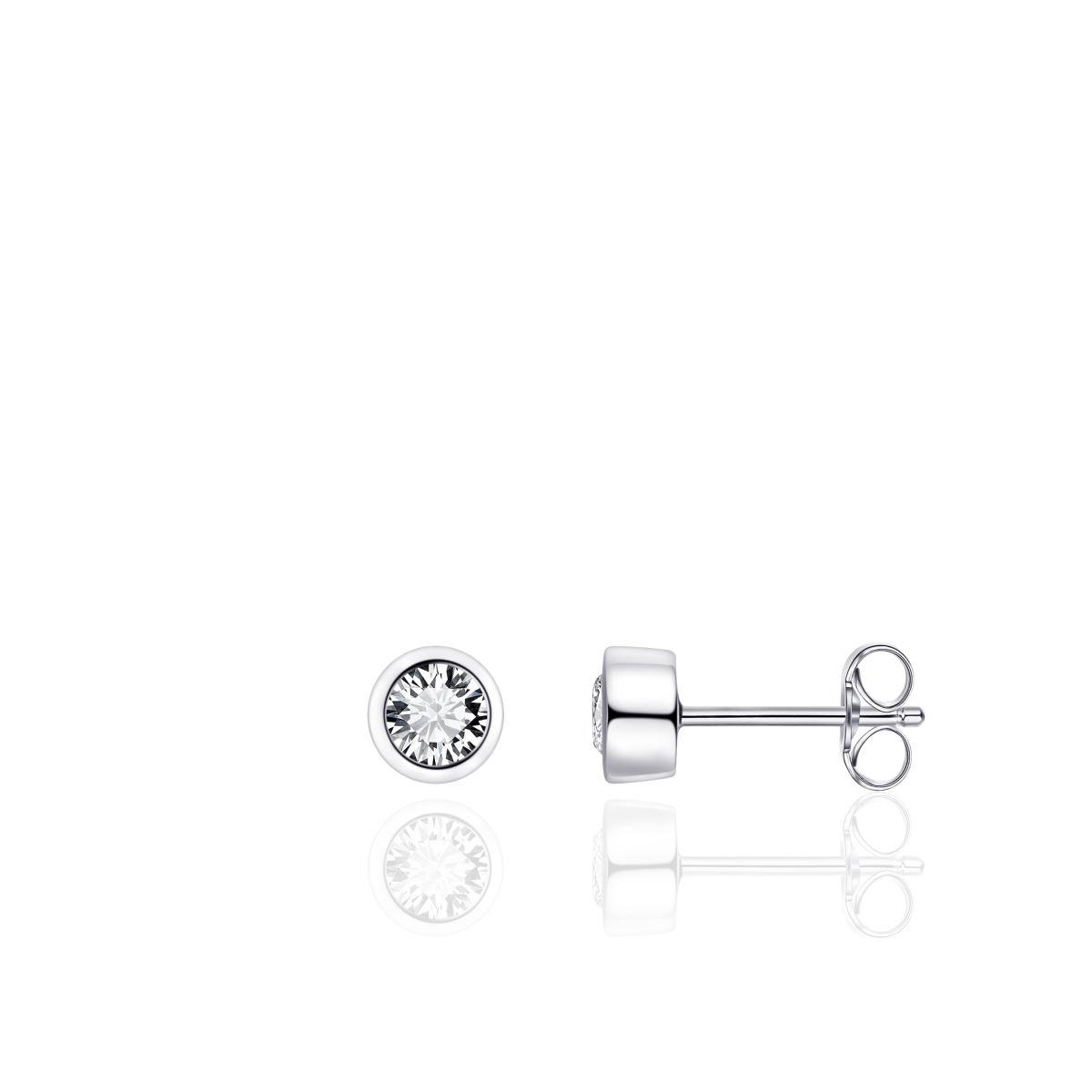 Bezel Ear Stud
