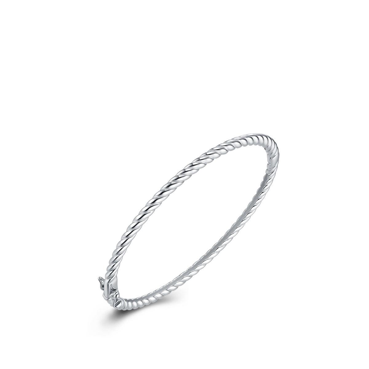 Twisted Rope Bangle - 3 mm