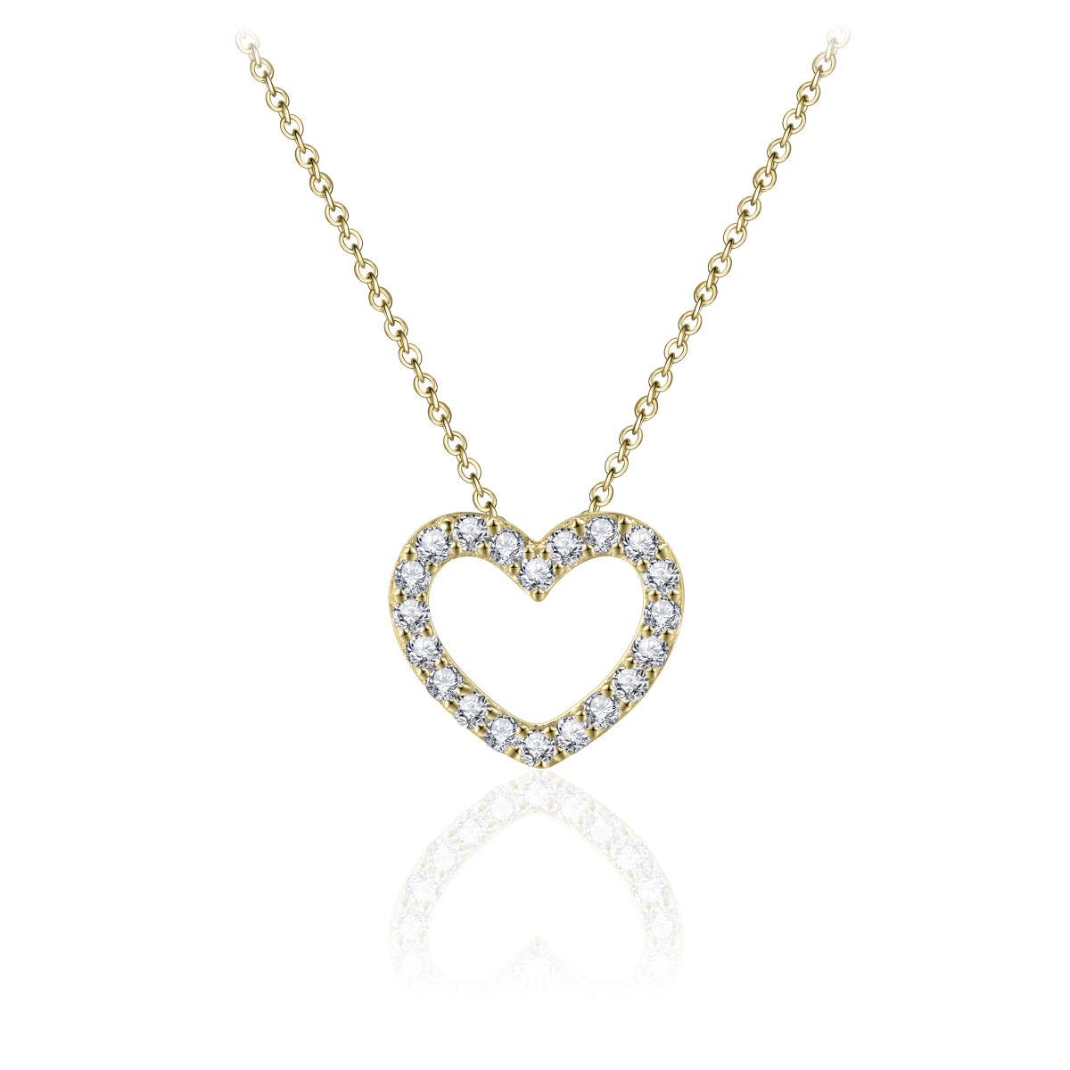 Sparkling Heart Necklace