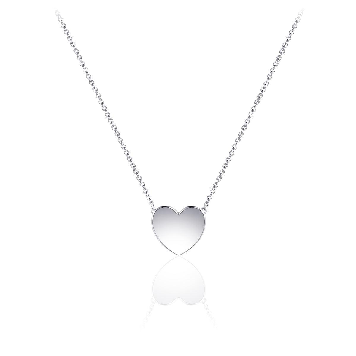 Minimal Heart Necklace