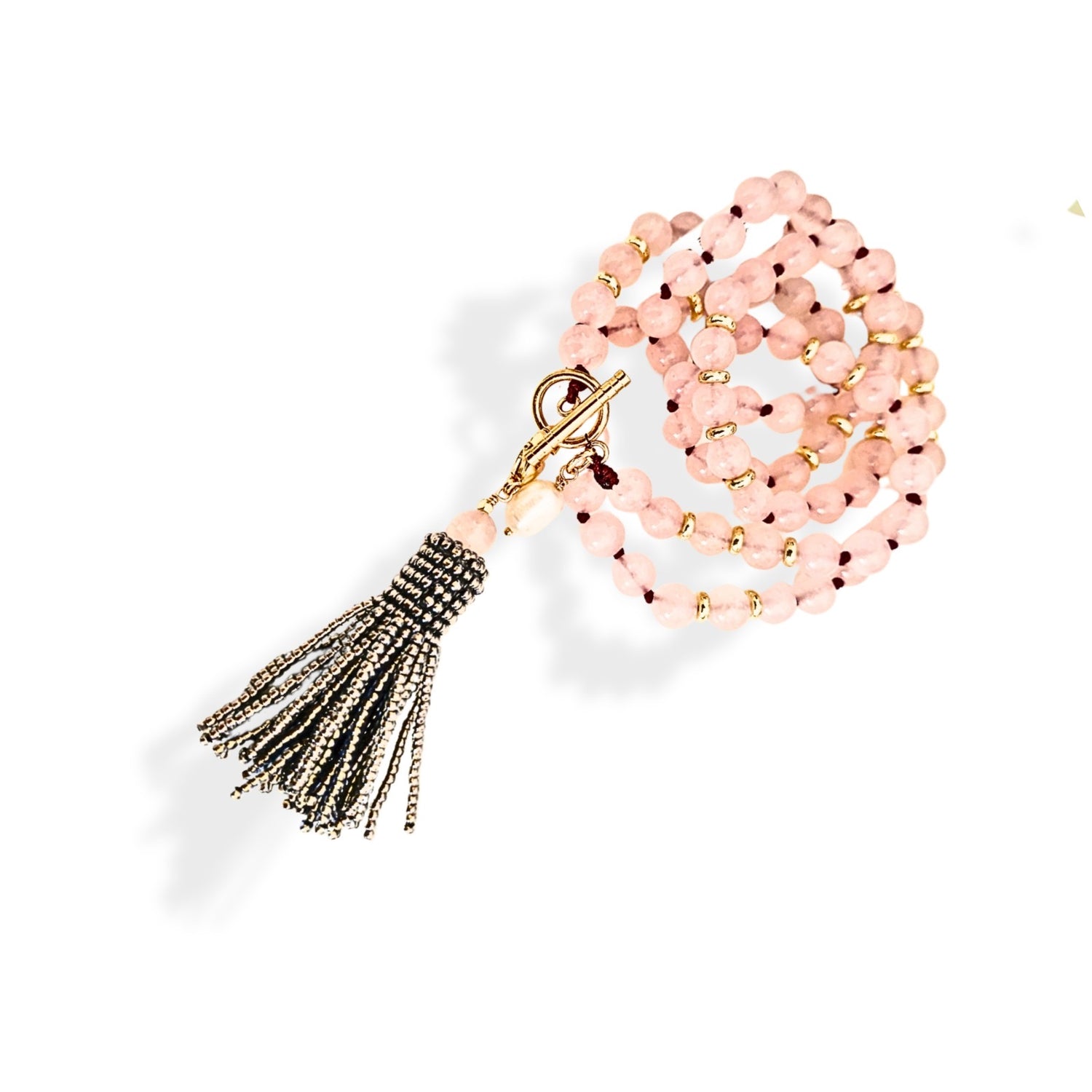 Rosario Gemstone Necklace