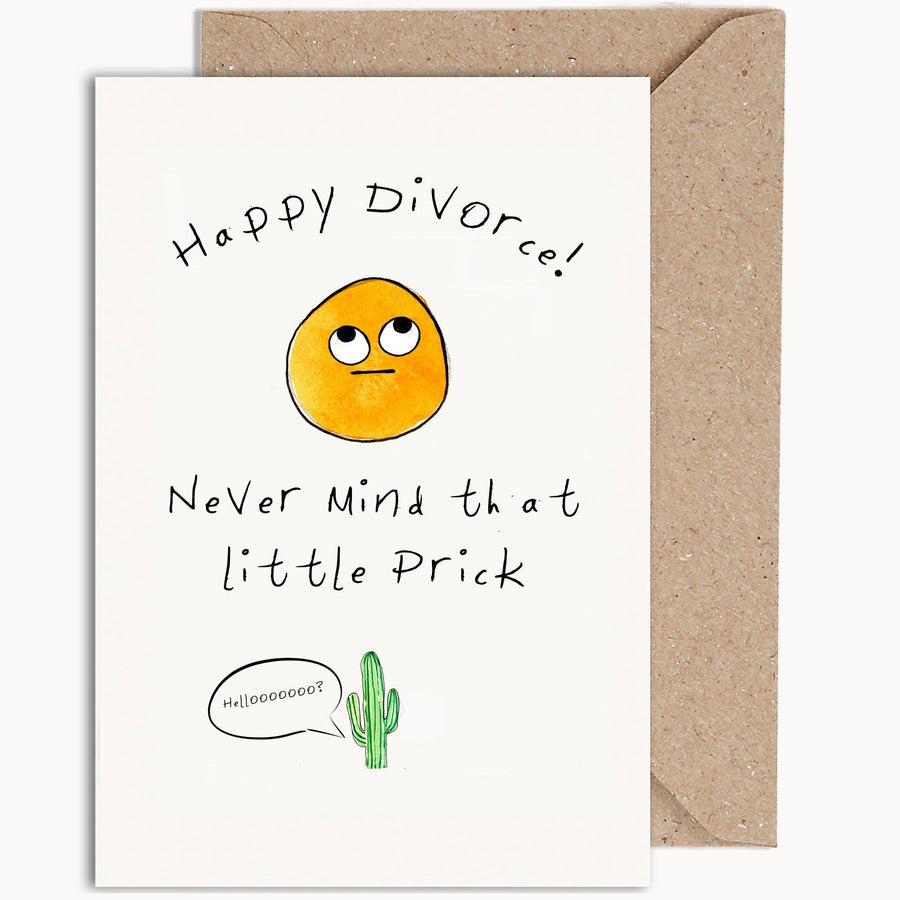 Happy Divorce Friendship Card