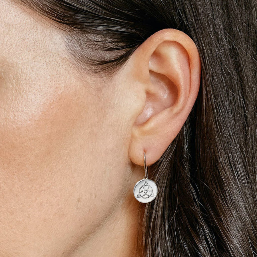 Celtic Love earrings - Liwu Jewellery 