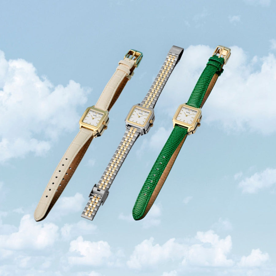 Gracieuse Petite Watch Leather Marshmallow White CW11804