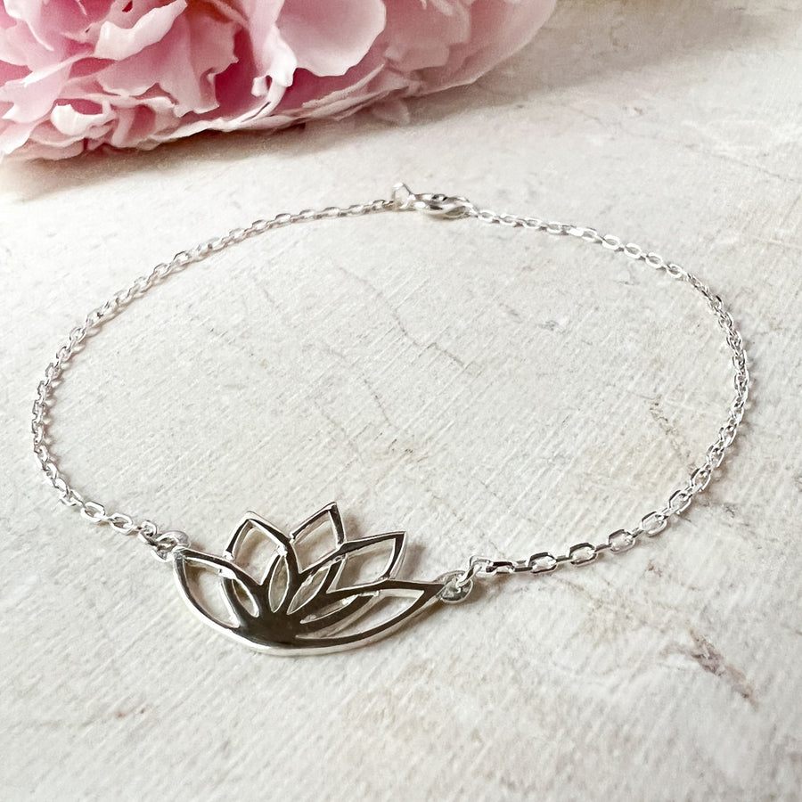 Lotus Flower Bracelet 