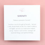 Balance meaning card by Liwu Jewellery 