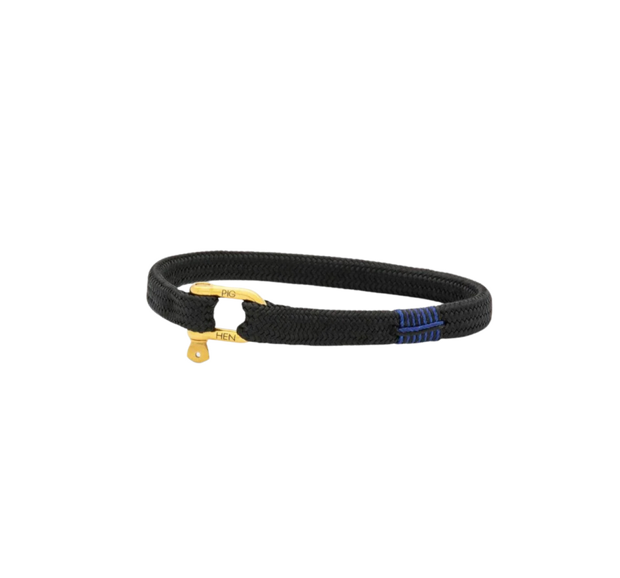 Vicious Vik Black and Gold Bracelet