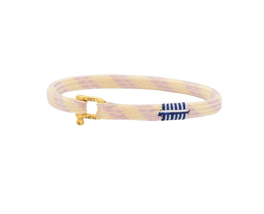 Franky Ivory - Orchid Violet Gold Bracelet