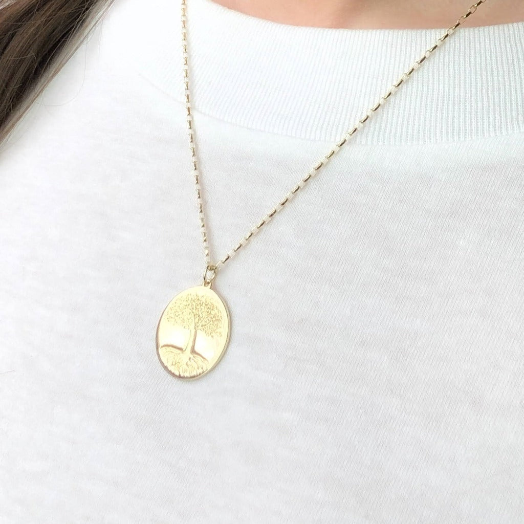 Solid gold Trree of Life