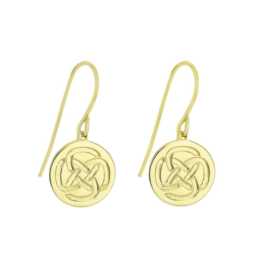 Strenght Gold Earrings 