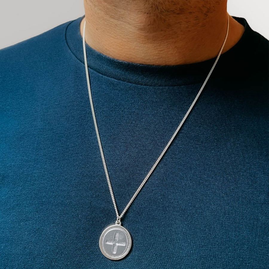 The Ailm Symbol Necklace - Men's Collection 