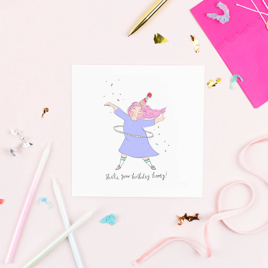 SHAKE YOUR BIRTHDAY BOOTY! Greeting Card